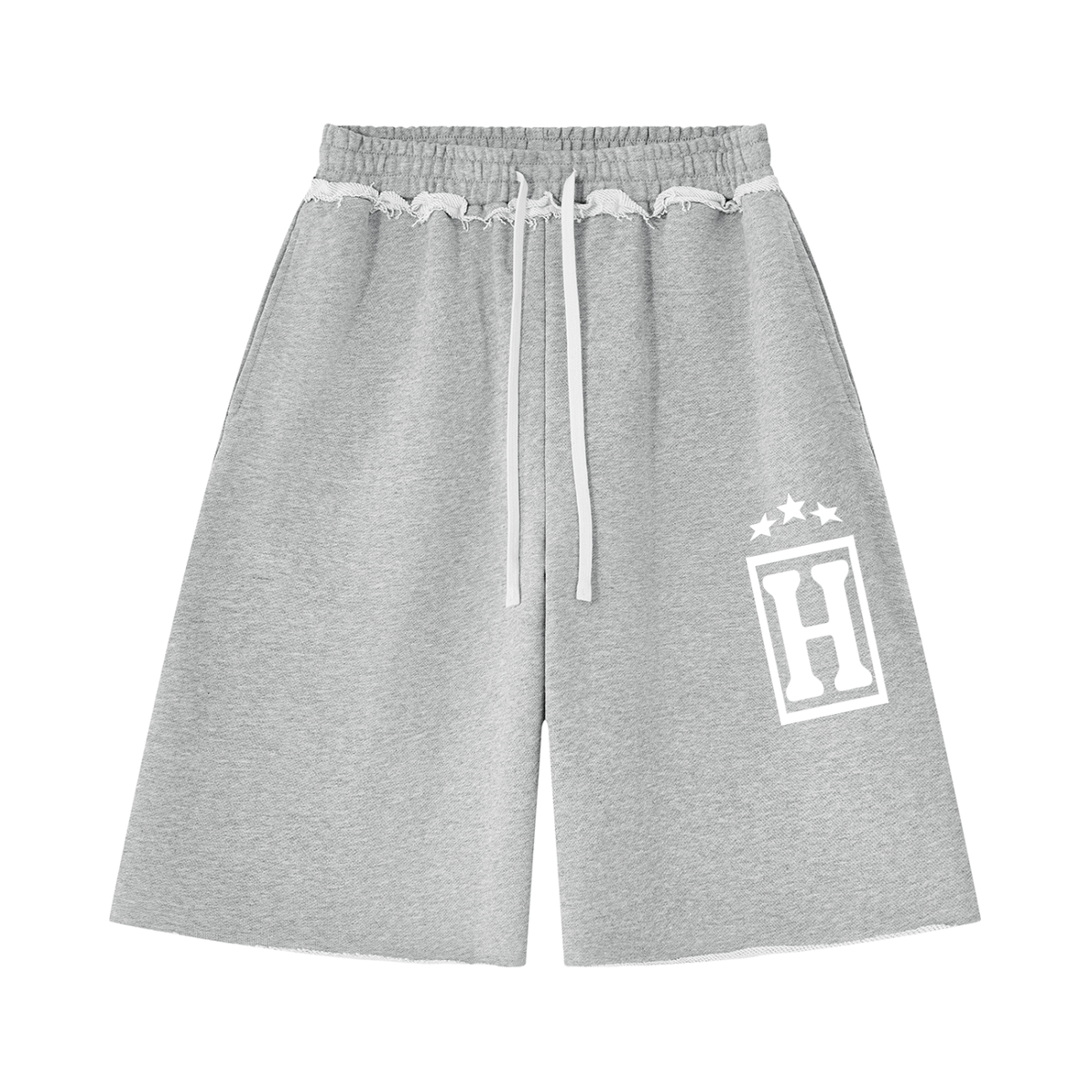 HOB Heavyweight Raw Edge Shorts